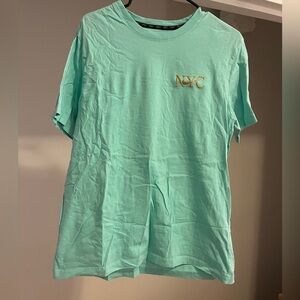 Nike Green NYC Graphic Men's Shirt